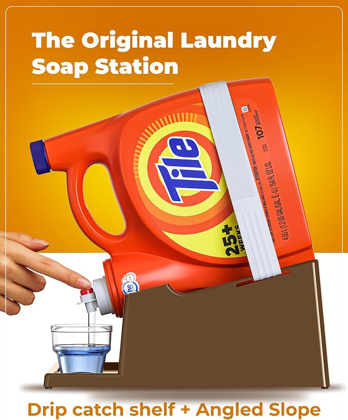 TidyFriend Laundry Detergent Holder Stand Organizer - Image 3
