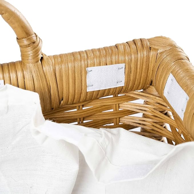 The Basket Lady Lift-Off Lid Wicker Storage Basket, 24.5 in L x 18 in W x 17.5 - Image 6