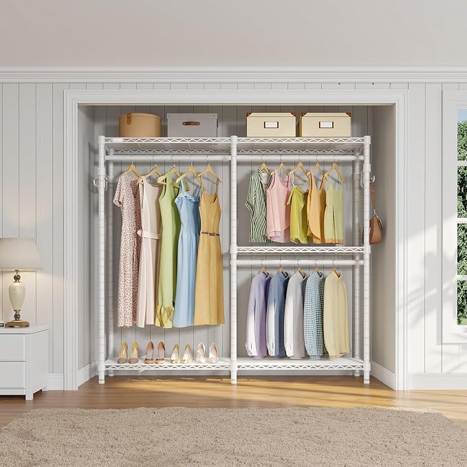 VIPEK V4 Garment Rack for Hanging Clothes, Portable Wardrobe Freestanding - Image 2