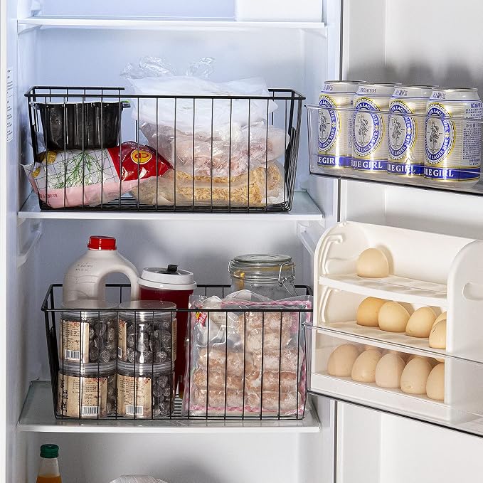 4 Pack Freezer Organizer Bins - Image 6