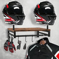 Motorcycle Helmet Holder Wall Mount, Gear Storage Rack by Unknown