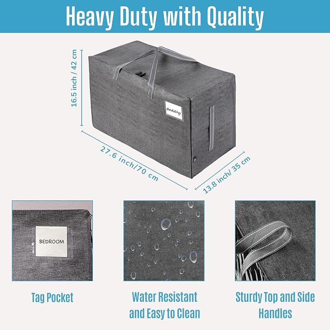 VENO 10 Pack Moving and Storage Bags, Heavy Duty, Alternative to Moving Boxes - Image 4