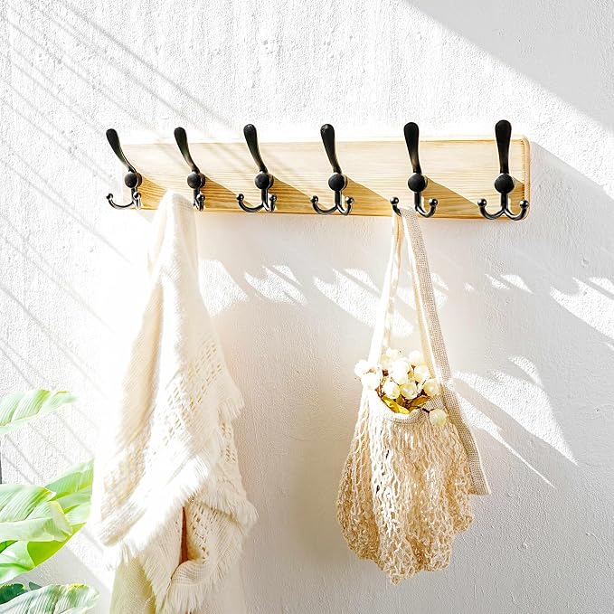 Dseap Coat Rack Wall Mounted - Image 7