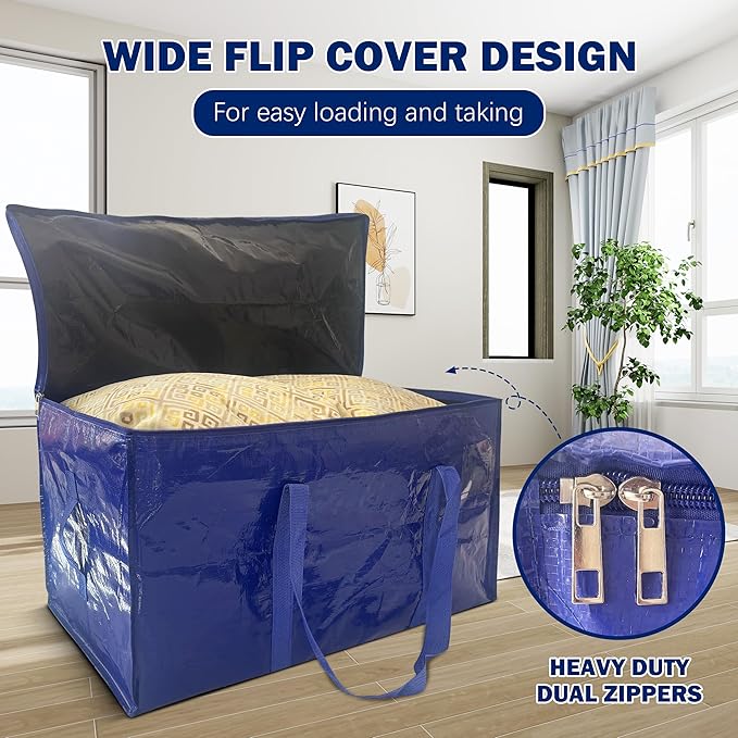 4 Pack Extra Heavy Duty Large Moving Bags - Image 3