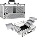 Ver Beauty Makeup Train Case 14 inch Armored Acrylic Large Portable Cosmetic by VerBeauty