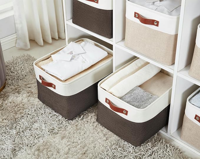 DECOMOMO Storage Baskets for Shelves - Image 2