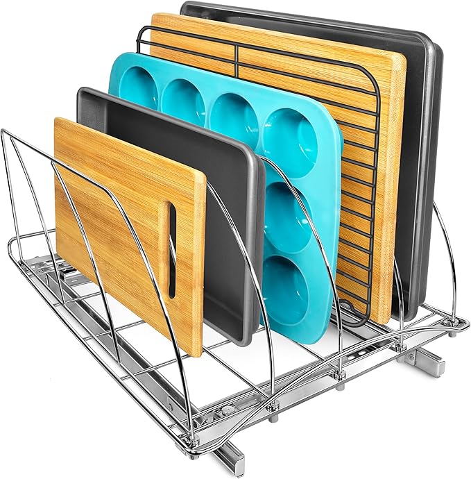 LYNK PROFESSIONAL® Pull Out Cutting Board, Cookie Sheet, and Baking Pan by LYNKPROFESSIONAL
