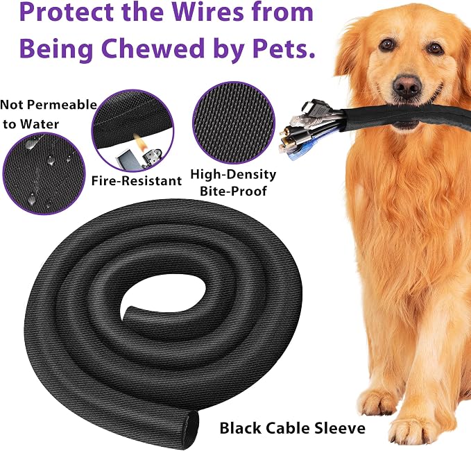 Cable Management Sleeve YCLYC 8.2ft - Image 4