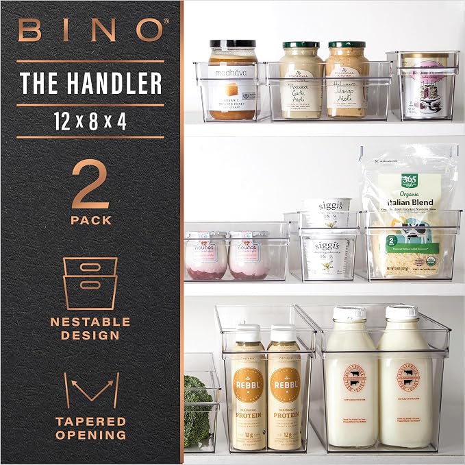 BINO | Plastic Storage Bins, Large - Image 2