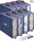 8x Bed Sheet Organizer Storage Boxes by Unknown