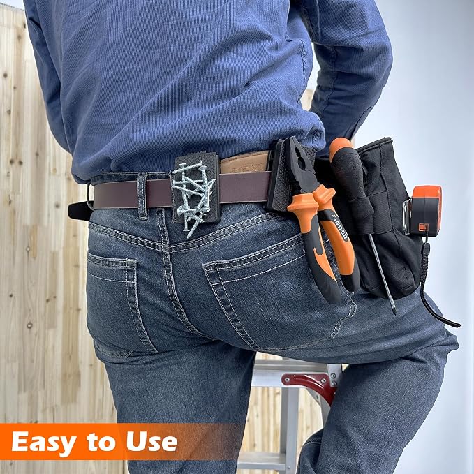 MUTUACTOR 1 PCS Magnetic Tool Belt Clip, Anti-Slip Heavy-Duty Magnetic Mount - Image 7