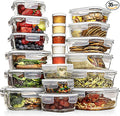 Razab 35 Pc Set Glass Food Storage Containers by RazabHomeGoods