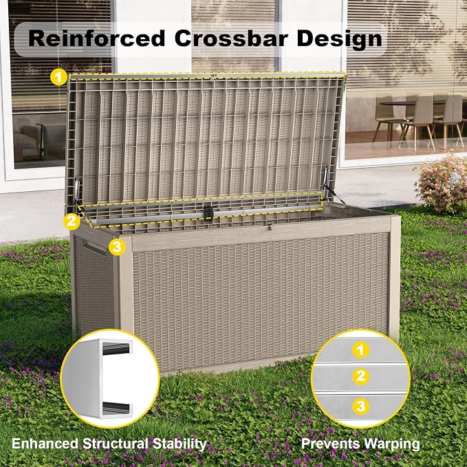 261 Gallon Outdoor Storage Box - Image 6