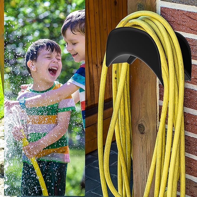 Gardzen Heavy Duty Hose Hanger Wall Mount, Hose Holder, Support - Image 6