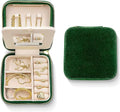 Benevolence LA Plush Velvet Jewelry Box | Travel Jewelry Case Organizer by BenevolenceLA