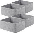 OIAHOMY 4 Pack 14.17*11.02*6.3IN Storage Baskets by MasterofSpaceOptimization