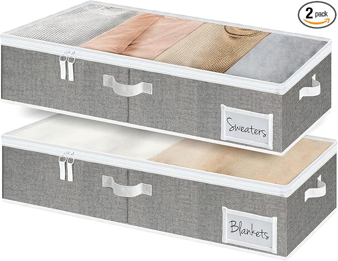 StorageWorks Large Under Bed Storage Containers by StorageWorks