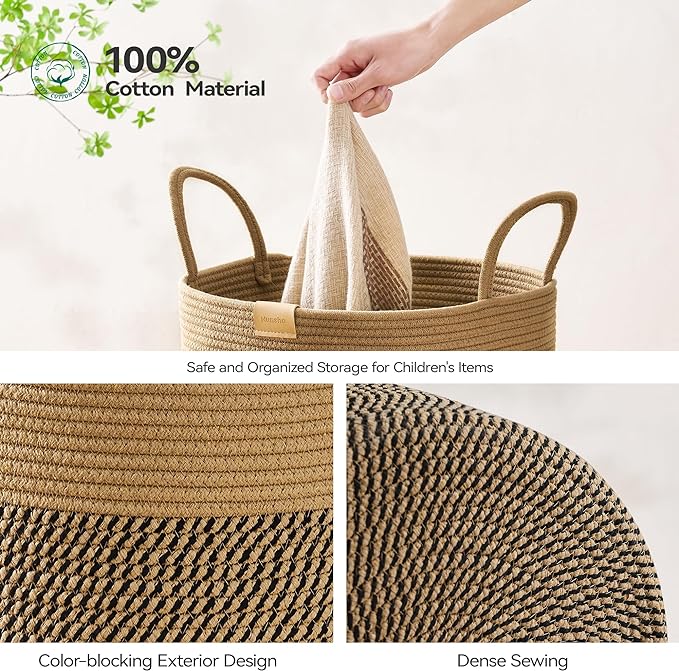 Laundry Hamper 75L, Large Laundry Basket - Image 5