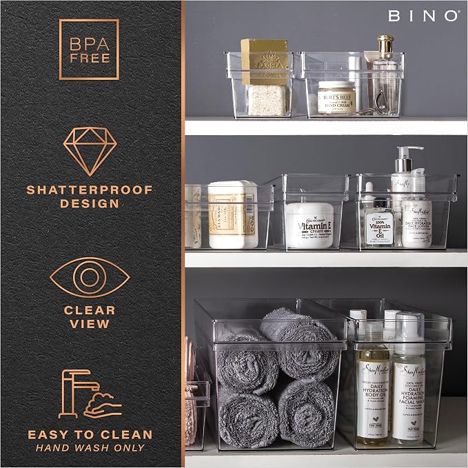 BINO | Plastic Storage Bins, Large - Image 7