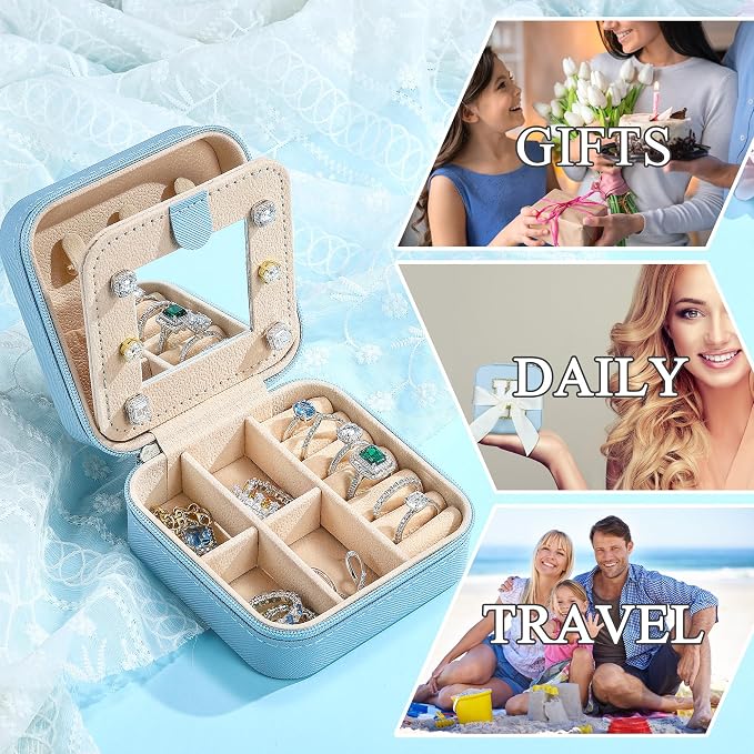 Parima Mom Gifts for Women, Travel Jewelry Case for Mother Gifts | Travel Gifts - Image 7