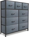 Dresser for Bedroom with 9 Drawers, Chest of Drawers, Storage Drawers Organizer by Sonharlar