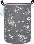 LANGYASHAN Storage Bin, Canvas Fabric Collapsible Organizer Basket by LANGYASHAN