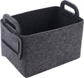 Minoisome Storage Basket Felt Storage Bin Collapsible& Convenient Box Organizer by Unknown