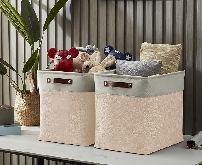 DECOMOMO Extra Large Storage Baskets, 54.5L Fabric Storage Bins - Image 7