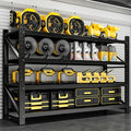 5000LBS Metal Garage Shelving Unit 71" W Storage Shelves Heavy Duty 4 Tier by ZAOUS