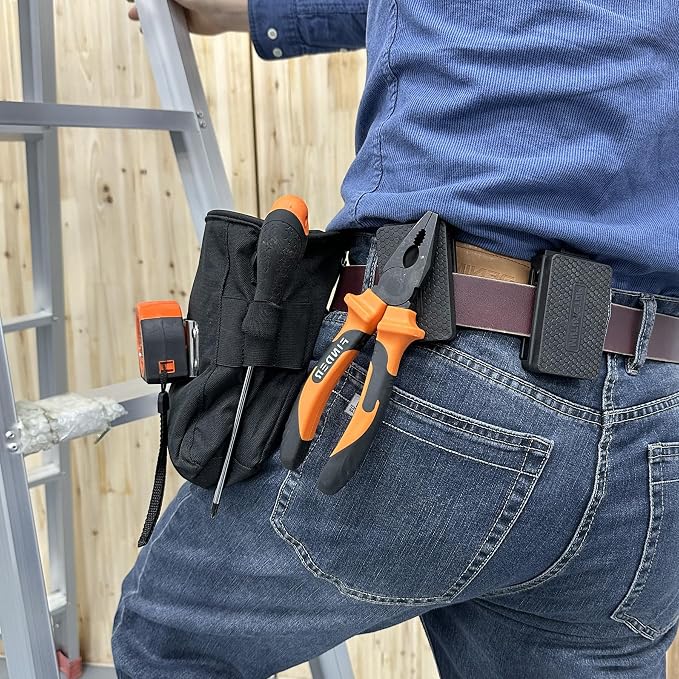 MUTUACTOR 1 PCS Magnetic Tool Belt Clip, Anti-Slip Heavy-Duty Magnetic Mount - Image 3
