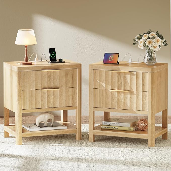Huuger 27.6 Inch Tall Night Stands - Image 8