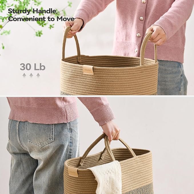 Laundry Hamper 75L, Large Laundry Basket - Image 4