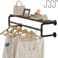 Industrial Pipe Clothes Rack by Crehomfy