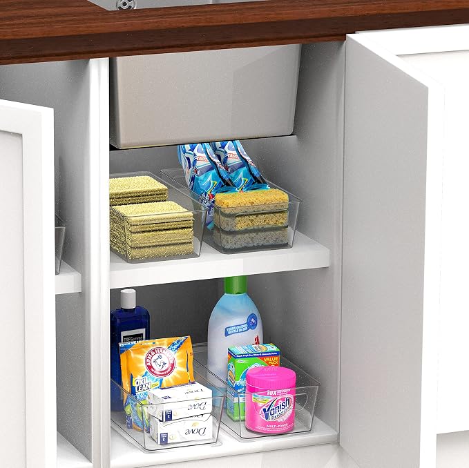 Simple Houseware Freezer Organizer Bins, 2 Packs - Image 6