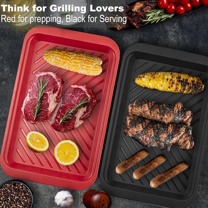 Bamboo Grilling Prep and Serve Trays - Image 7