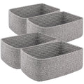 4 Pack Small Storage Shelf Baskets by OIASKET