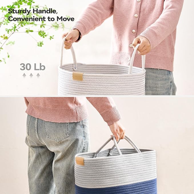 Laundry Hamper 95L, Large Laundry Basket - Image 4