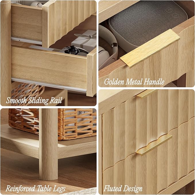 Huuger 27.6 Inch Tall Night Stands - Image 9