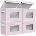 Univivi Fabric Foldable Storage Boxes Large Collapsible Stackable Storage Bins by Univivi