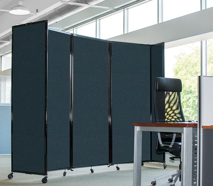 Versare Room Divider 360 Portable Wall Partition | Folding Panels | Large - Image 2